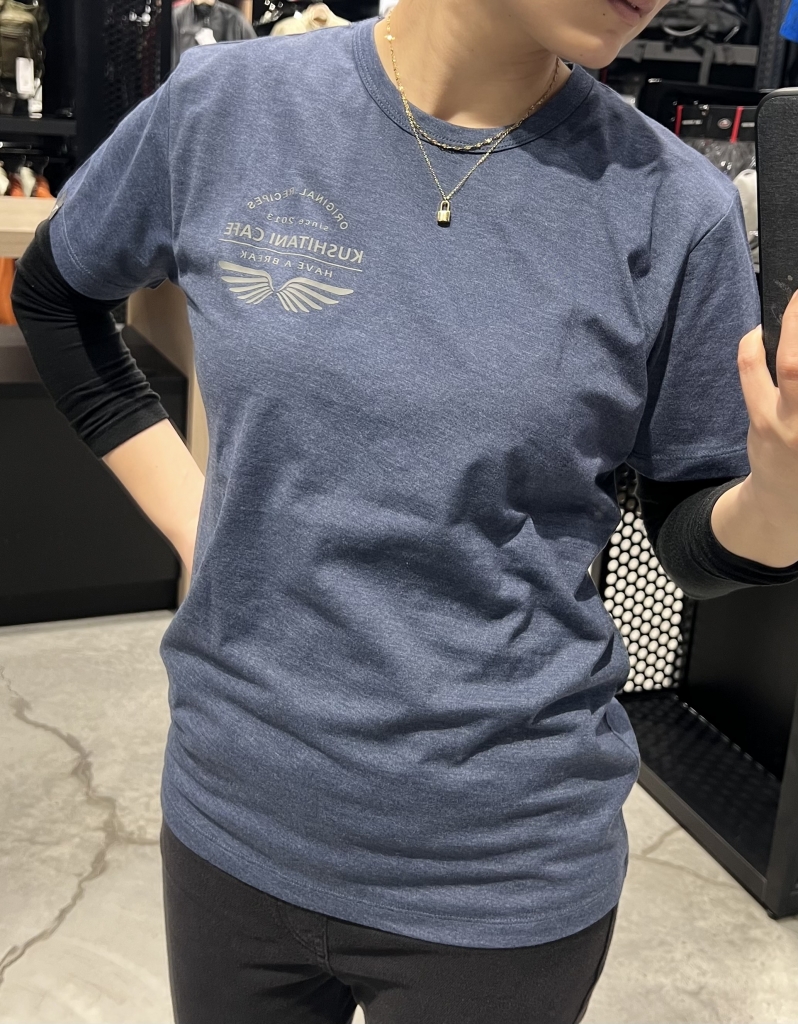 商品紹介】P-1391CAFE フローTシャツの限定版！！：KUSHITANI 大阪店