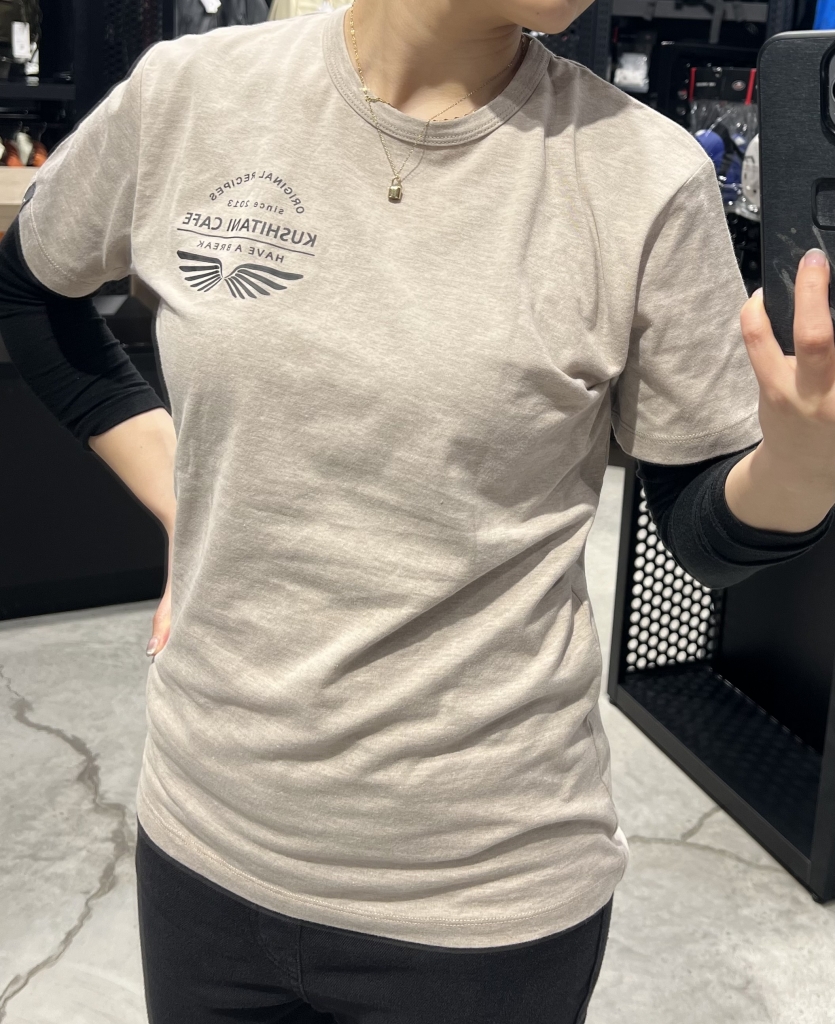 商品紹介】P-1391CAFE フローTシャツの限定版！！：KUSHITANI 大阪店