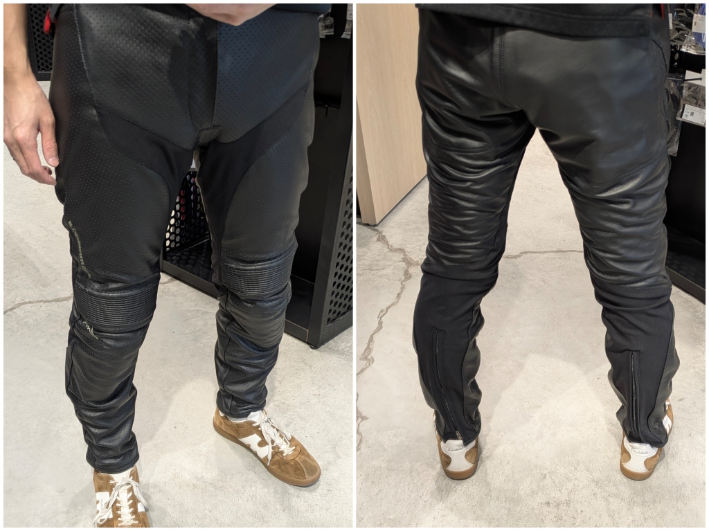 商品紹介】レザーパンツ、履き比べてみました【K-1074Z_K-1075Z_K-1077