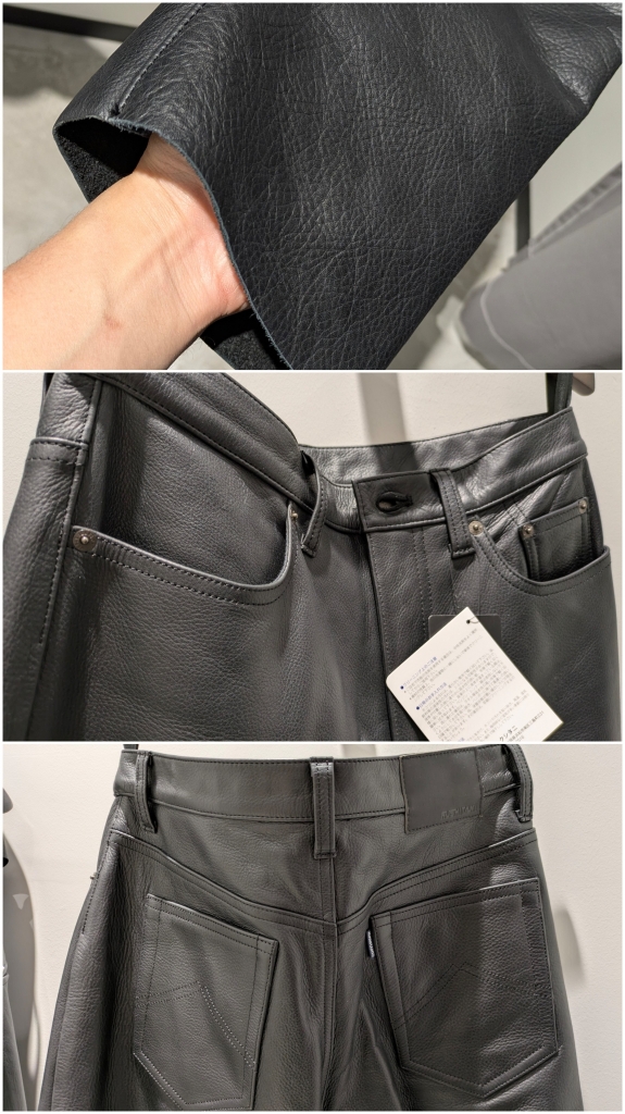 商品紹介】レザーパンツ、履き比べてみました【K-1074Z_K-1075Z_K-1077