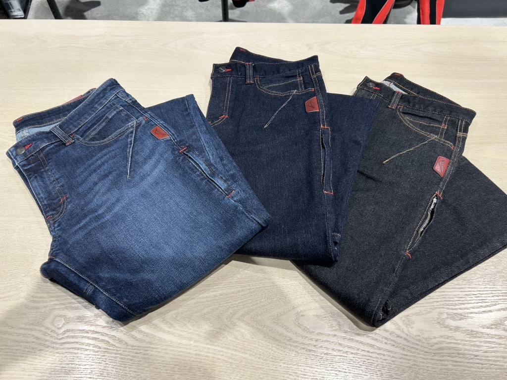 春夏用デニム！エクスパンドコーデュラデニムあります！：KUSHITANI