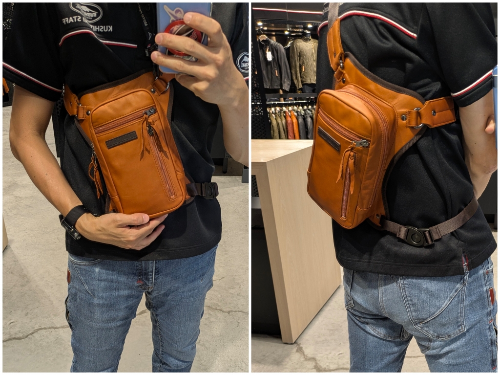 商品紹介】K-3578 2WAYレッグバッグII【二刀流！】：KUSHITANI 大阪店