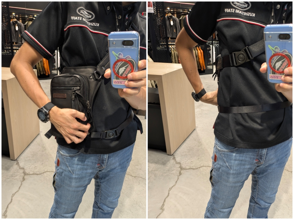 商品紹介】K-3578 2WAYレッグバッグII【二刀流！】：KUSHITANI 大阪店