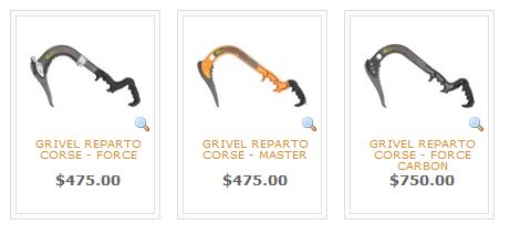 Grivel Reparto Corse Force Alloy グリベル Grivel Reparto Corse Force Alloy グリベル