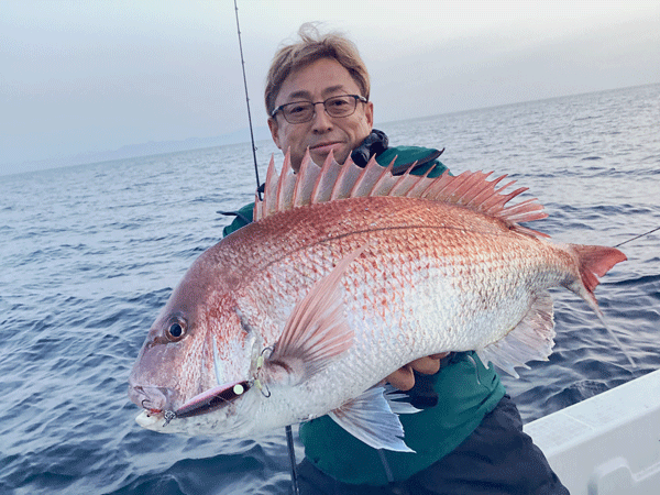 TOP RANGE釣行会 津軽海峡マダイジギング | SENDAI FISHING REPORT