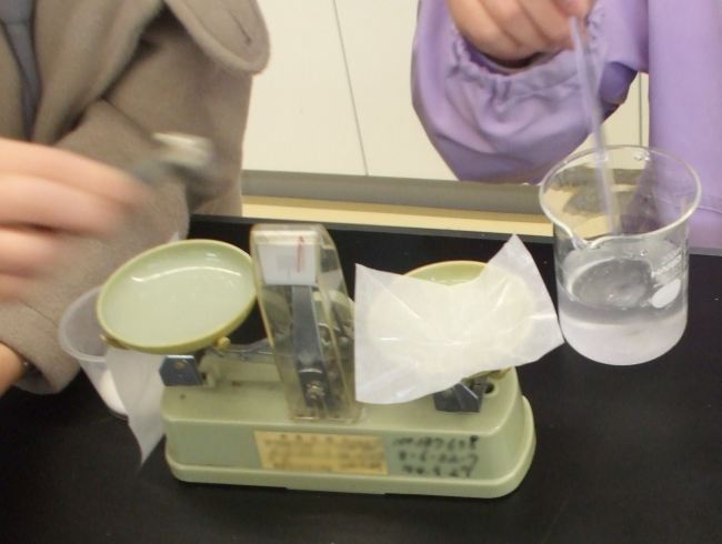 食塩を溶かす | おもしろ理科(Preparation Assistant for Scientific Experiments and ...