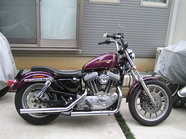XL1200］MAN族バー装着記 | G-Style