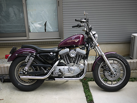 XL1200］リアサス交換記 | G-Style