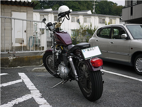 XL1200］リアサス交換記 | G-Style
