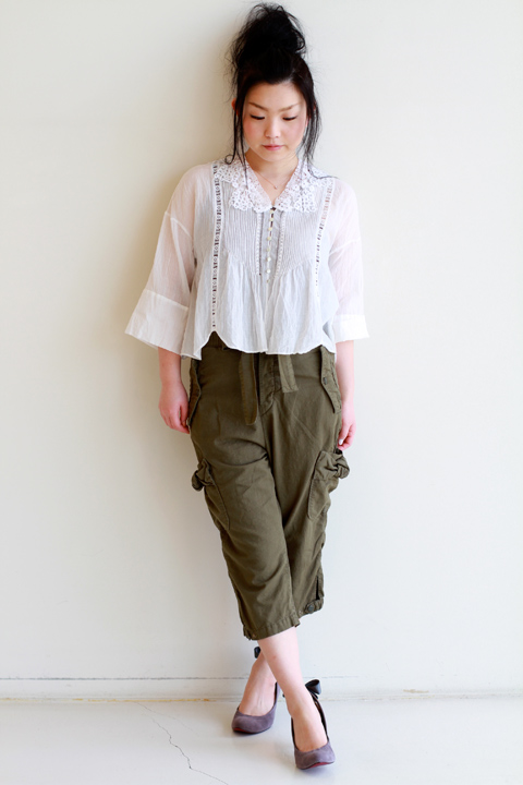 MUVEIL（ミュベール）2011 SPRING SUMMER サブリナカーゴパンツ カーゴ