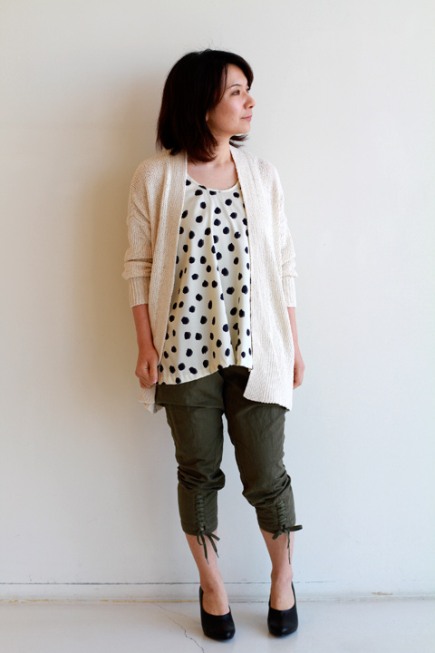 theory セオリー 編み込み リネン混 メッシュ パーカー ブルゾン 白 theory セオリー 編み込み リネン混 メッシュ パーカー ブルゾン 白