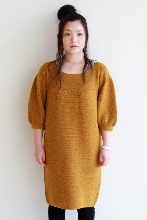 iliann loeb（イリアンローヴ）YAK CAMEL ニットワンピース入荷