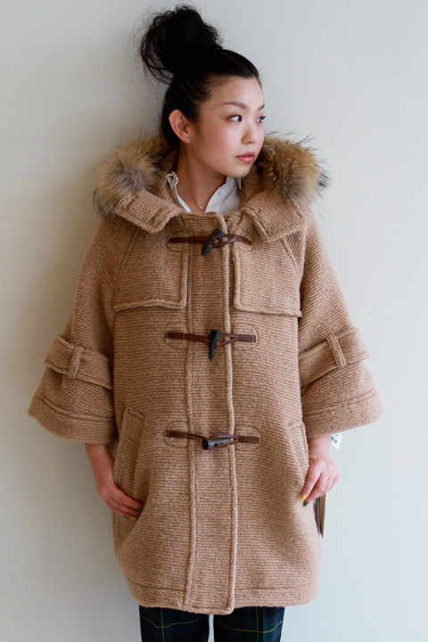 GRACE CONTINENTAL カルゼジャージコート カルゼジャージコート シャギーロングコート / GRACE CONTINENTAL | GRACE CONTINENTAL