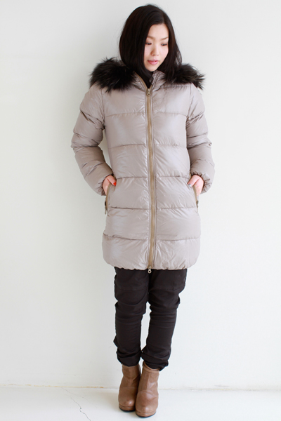 Kappa ダウンコート グレー DUVETICA（デュべティカ）KAPPA（カッパ）！！ | YAMAROKU New