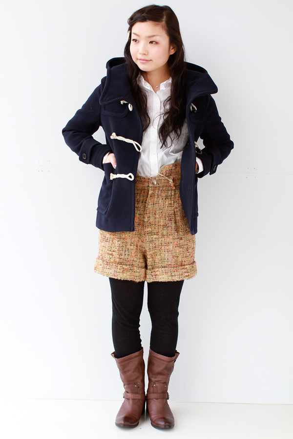 TOMORROWLAND ショートダッフルコート MACAPHEE ショートダッフル