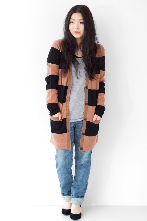 GRACE CONTINENTAL(グレースコンチネンタル) カシミヤボーダー GRACE CONTINENTAL(グレースコンチネンタル) カシミヤボーダー