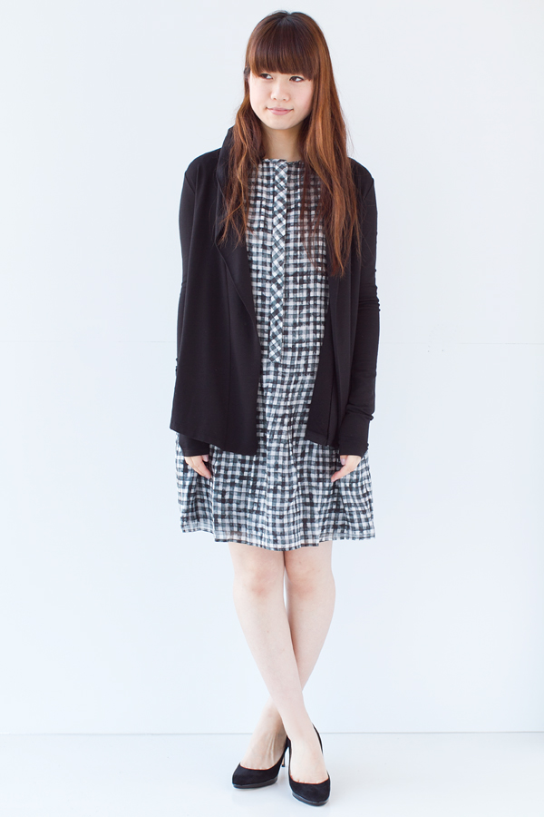 theory（セオリー）2012 RESORT LINE ジャージカーディガン、チェック 
