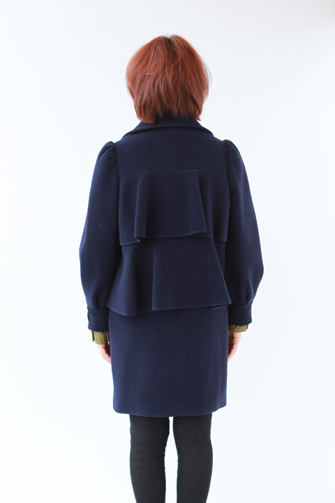 Kaon(カオン)バックフリルコート !! | YAMAROKU New Arrival Kaon(カオン)バックフリルコート !! | YAMAROKU New Arrival