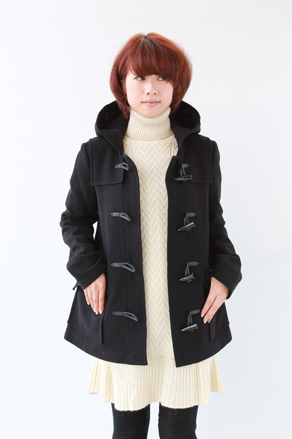 Theory ウール・コットン二重織り ダッフルコート S Theory ウール・コットン二重織り ダッフルコート S