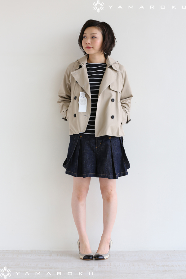 ☆美品ほぼ未使用☆ MACPHEE 　フード　コート　TMORROW LAND TOMORROWLAND（トゥモローランド）MACPHEE（マカフィ）ショートコート