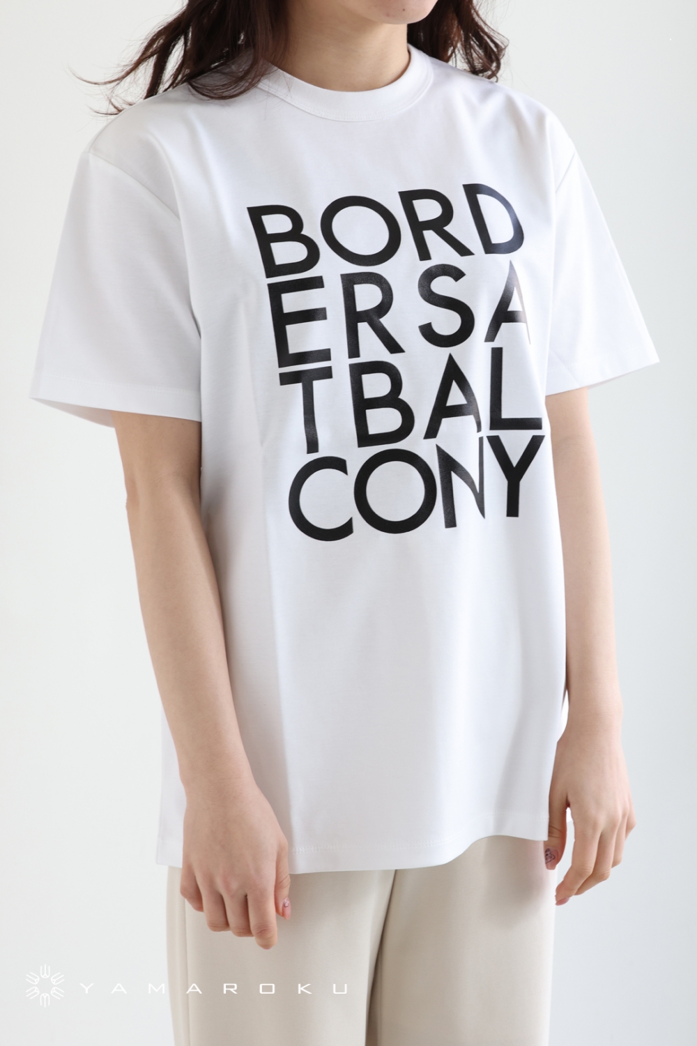 BORDERS at BALCONY(ボーダーズアットバルコニー) BORDERS TEE