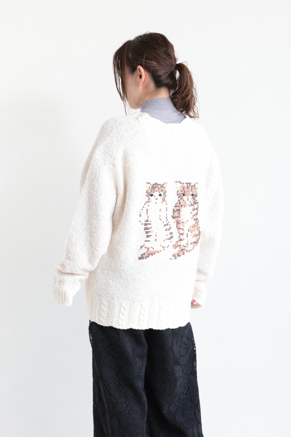 MUVEIL(ミュベール) ネコ刺繍ガウン！！ | YAMAROKU New Arrival