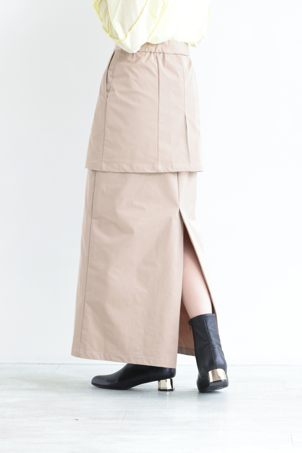 ELENDEEK エレンディーク MIXTURE LAYER SKIRT TULLE LAYERED SK | ELENDEEK/エレンディーク
