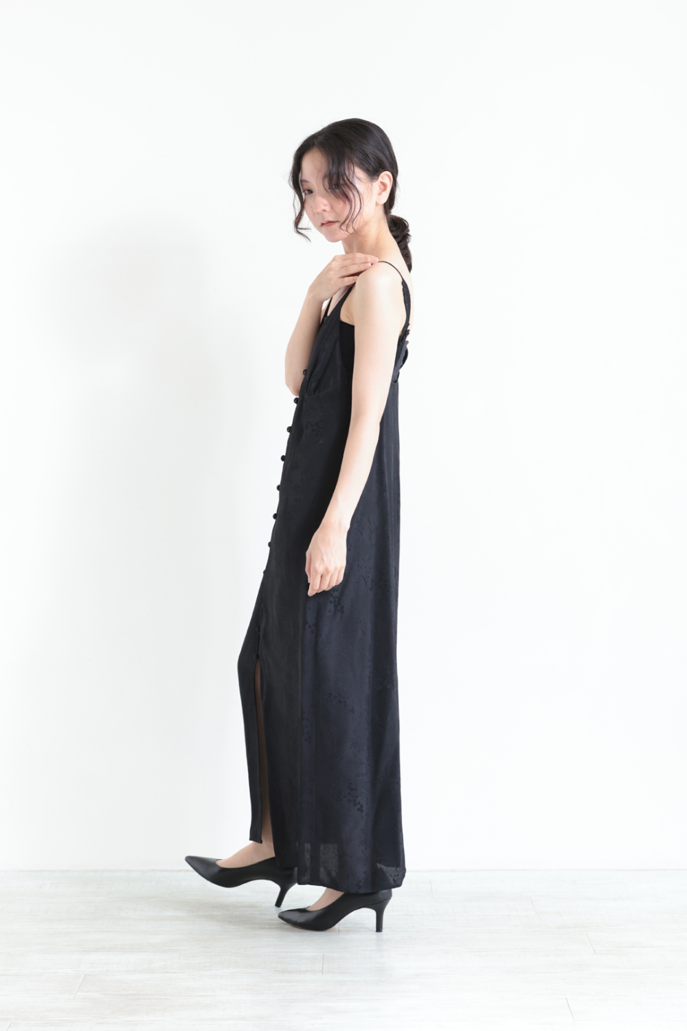 Mame Kurogouchi(マメ) Floral Jacquard Camisole Dress Mame Kurogouchi(マメ) Floral Jacquard Camisole Dress