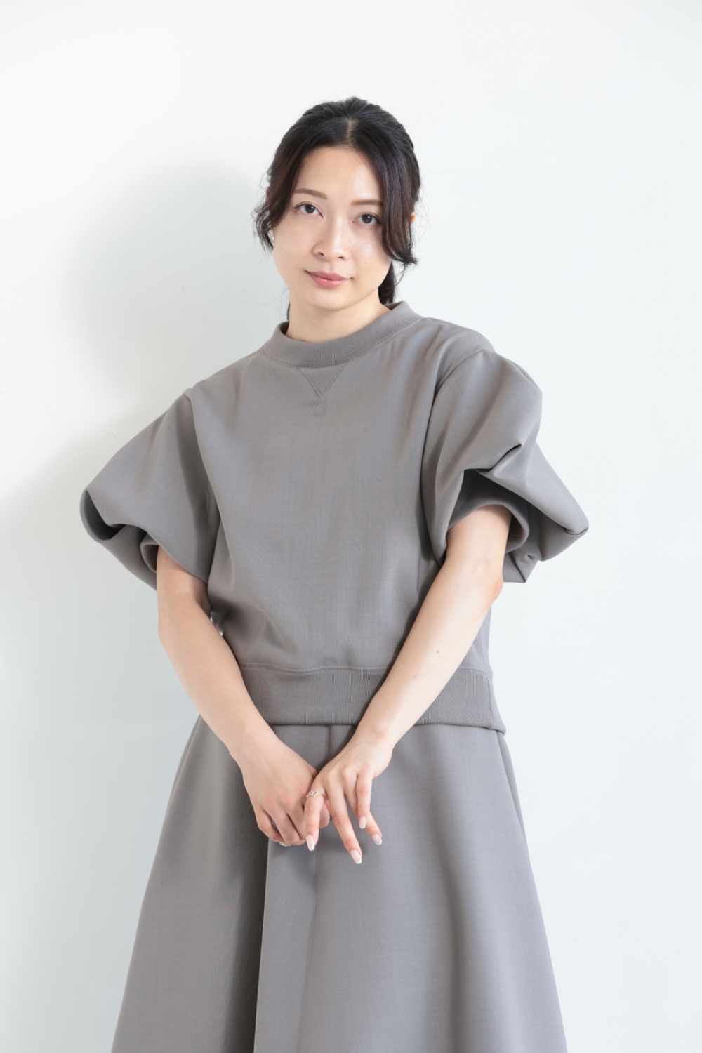 double standard clothing カーキグレー　フリーサイズ double standard clothing カーキグレーフリーサイズ