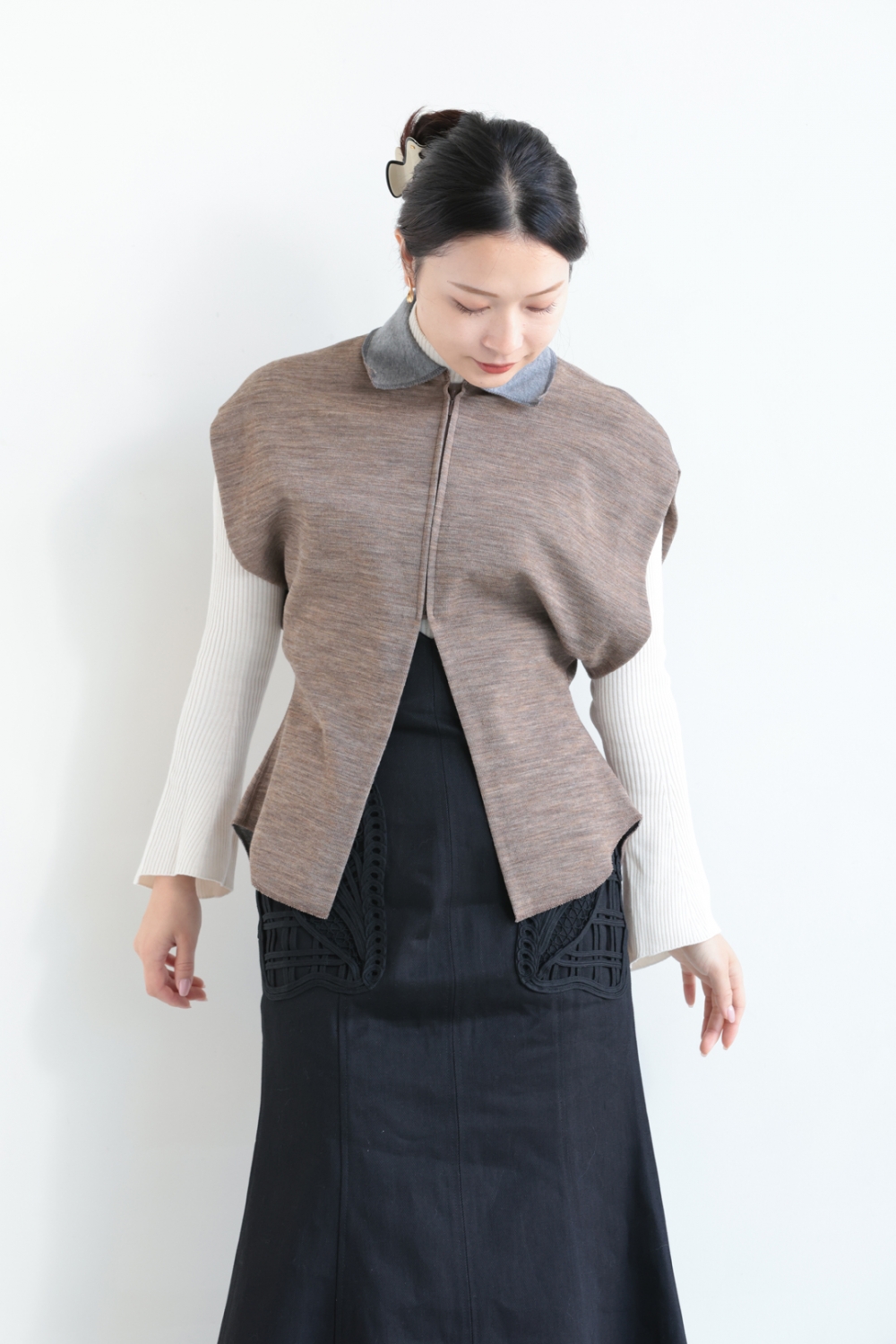 Mame Kurogouchi(マメ) SALEアイテム！！Wool Reversible-Jersey