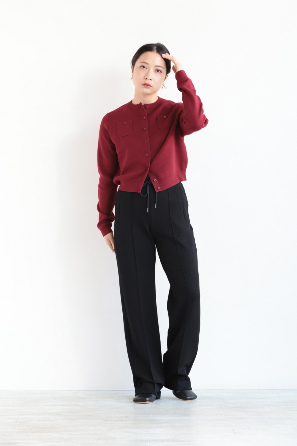 Theory(セオリー) DOUBLE KNIT LT N EASY TRACK PANT
