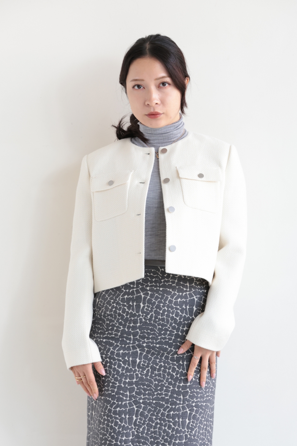 Theory(セオリー) PLUSH TWEED PKT CARDIGAN JKT！！ | YAMAROKU New