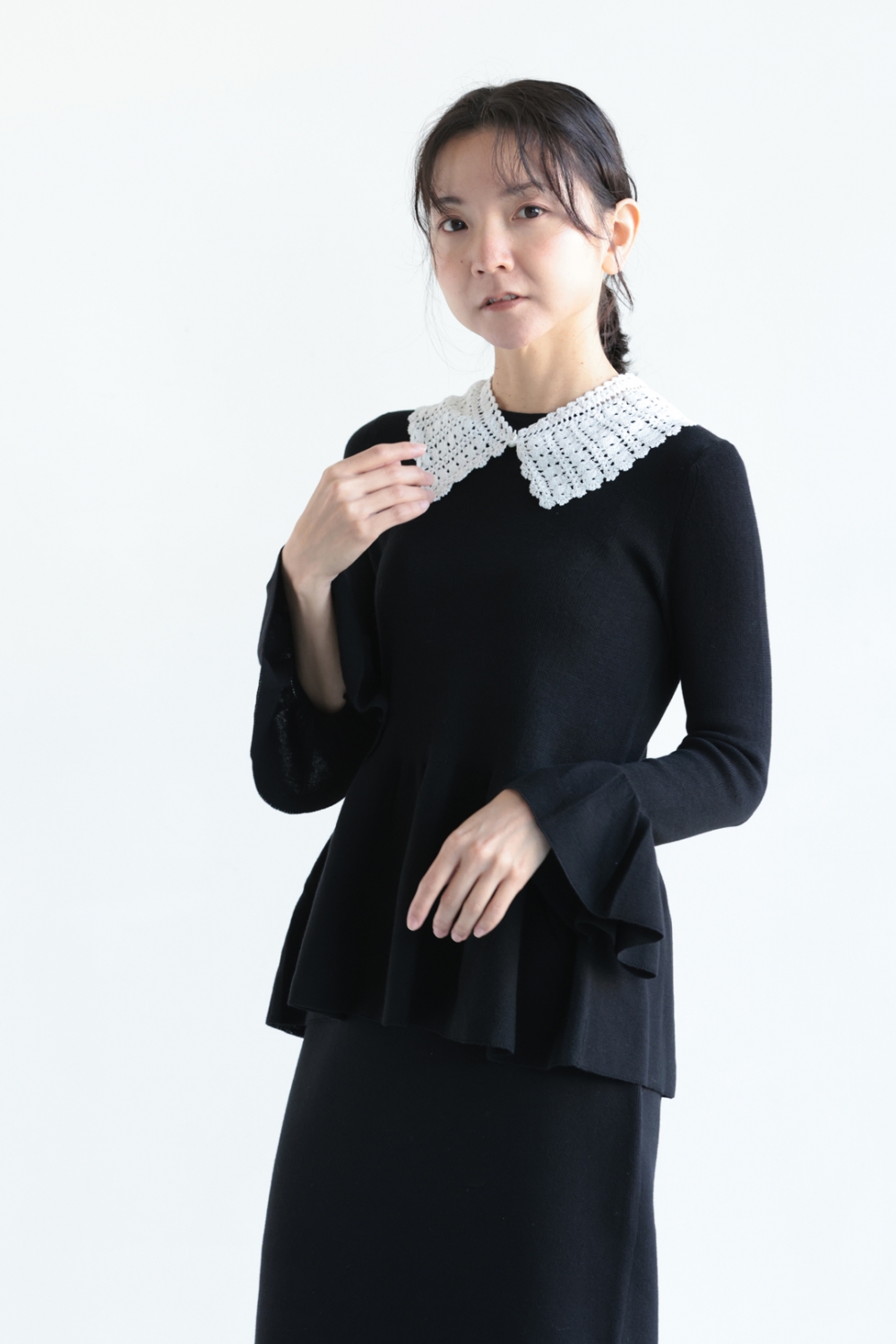 MUVEIL(ミュベール) 2025 CRUISEスタート！！クロシェ衿ニット