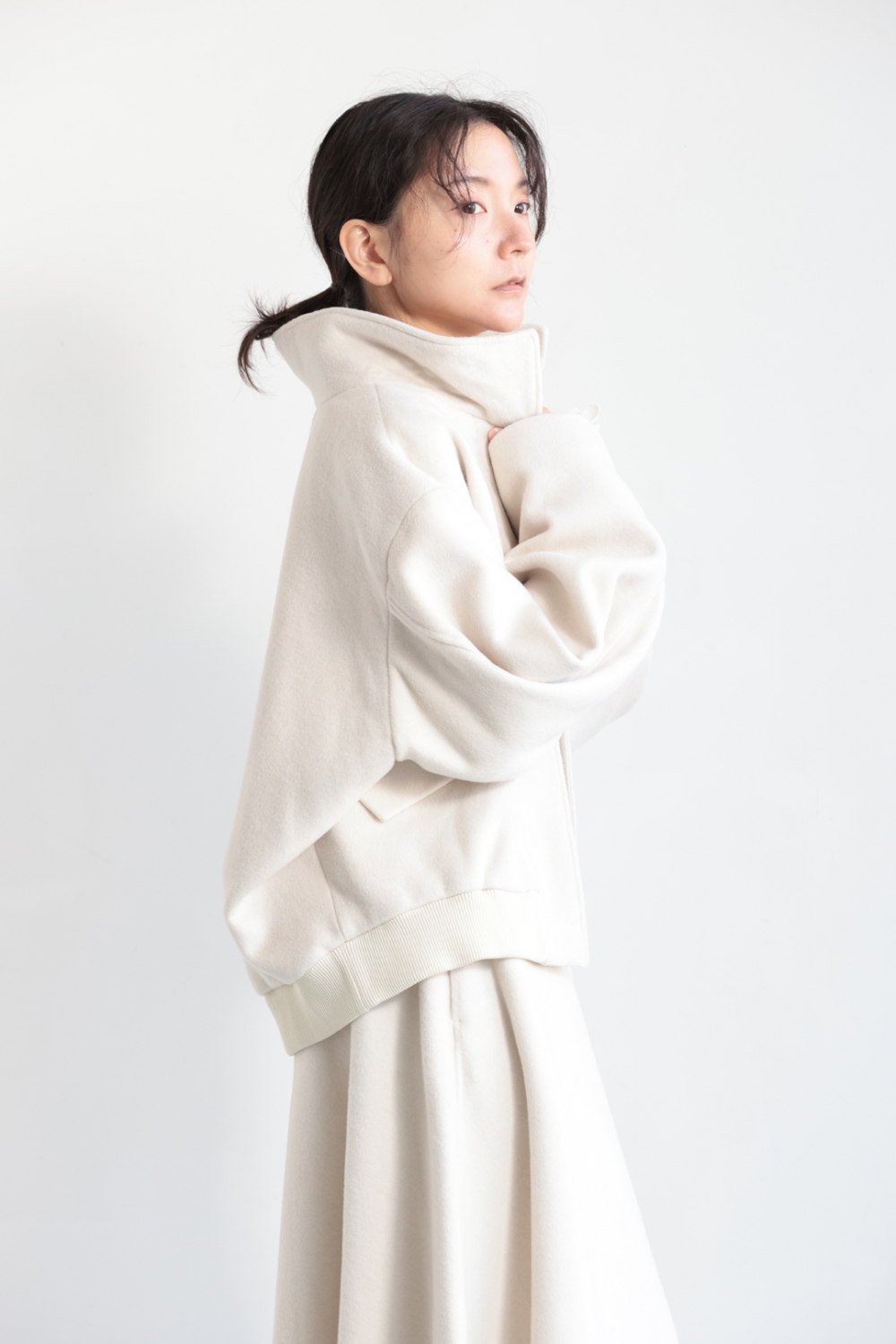 uncrave リバースタンドカラーブルゾン uncrave｜リバー スタンドカラー ブルゾン(uncrave STANDARD