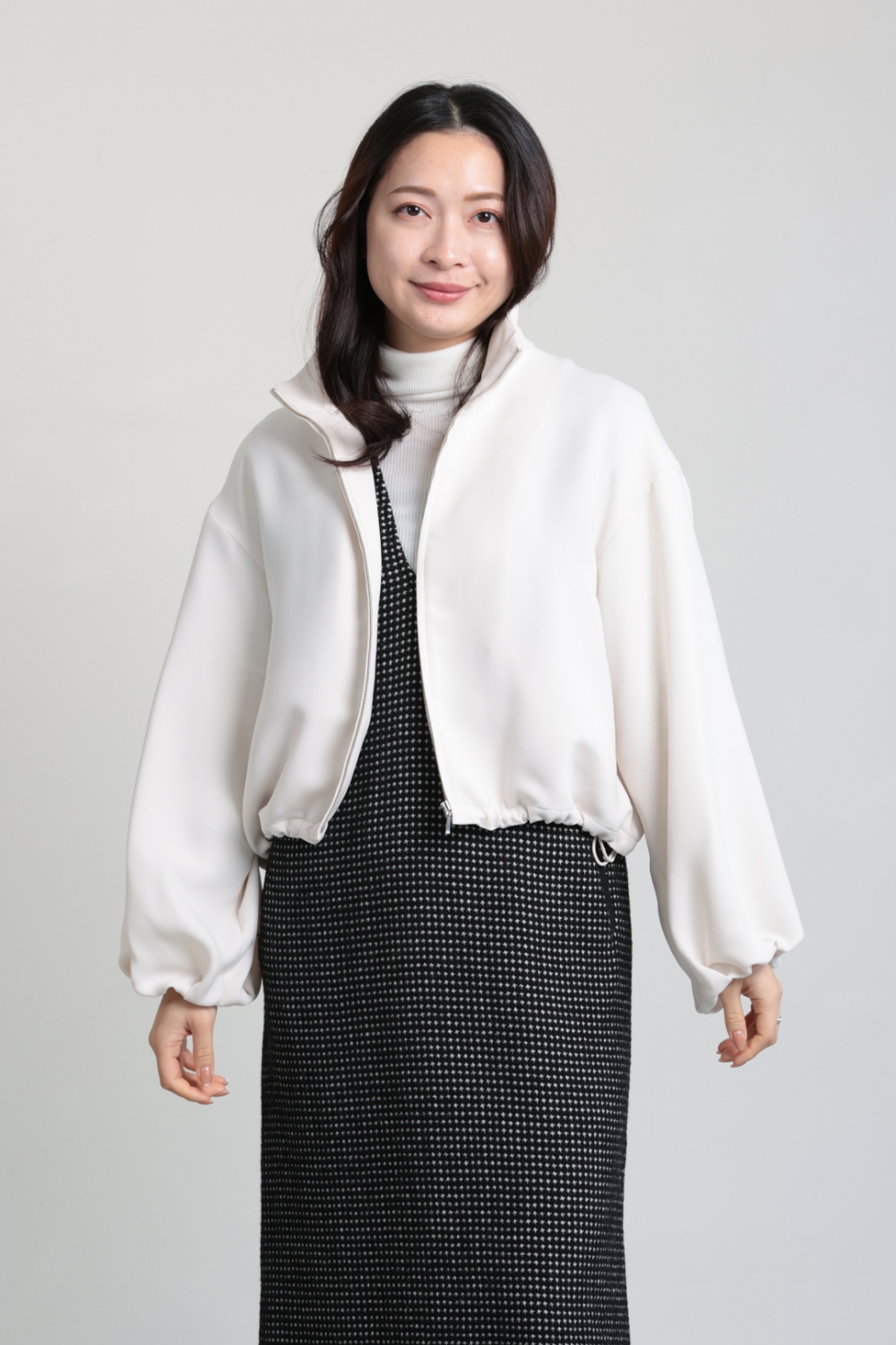 新品タグ付きuncrave ウォッシャブルダブルクロス トラックジャケット2 新品タグ付きuncrave ウォッシャブルダブルクロス トラック