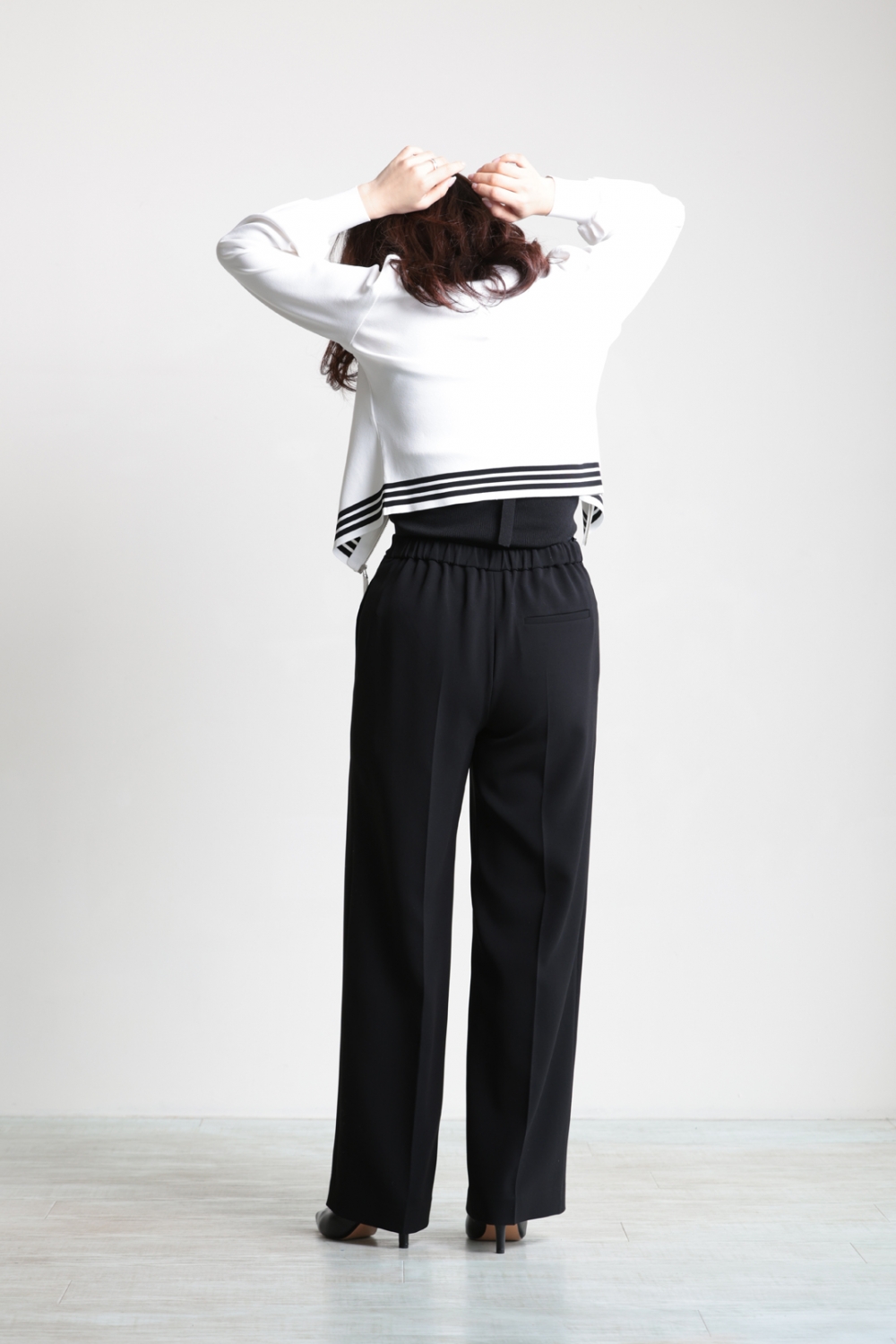 Theory(セオリー) ADMIRAL CREPE LINDRAYIA B ＆ WIDE PULL ON L