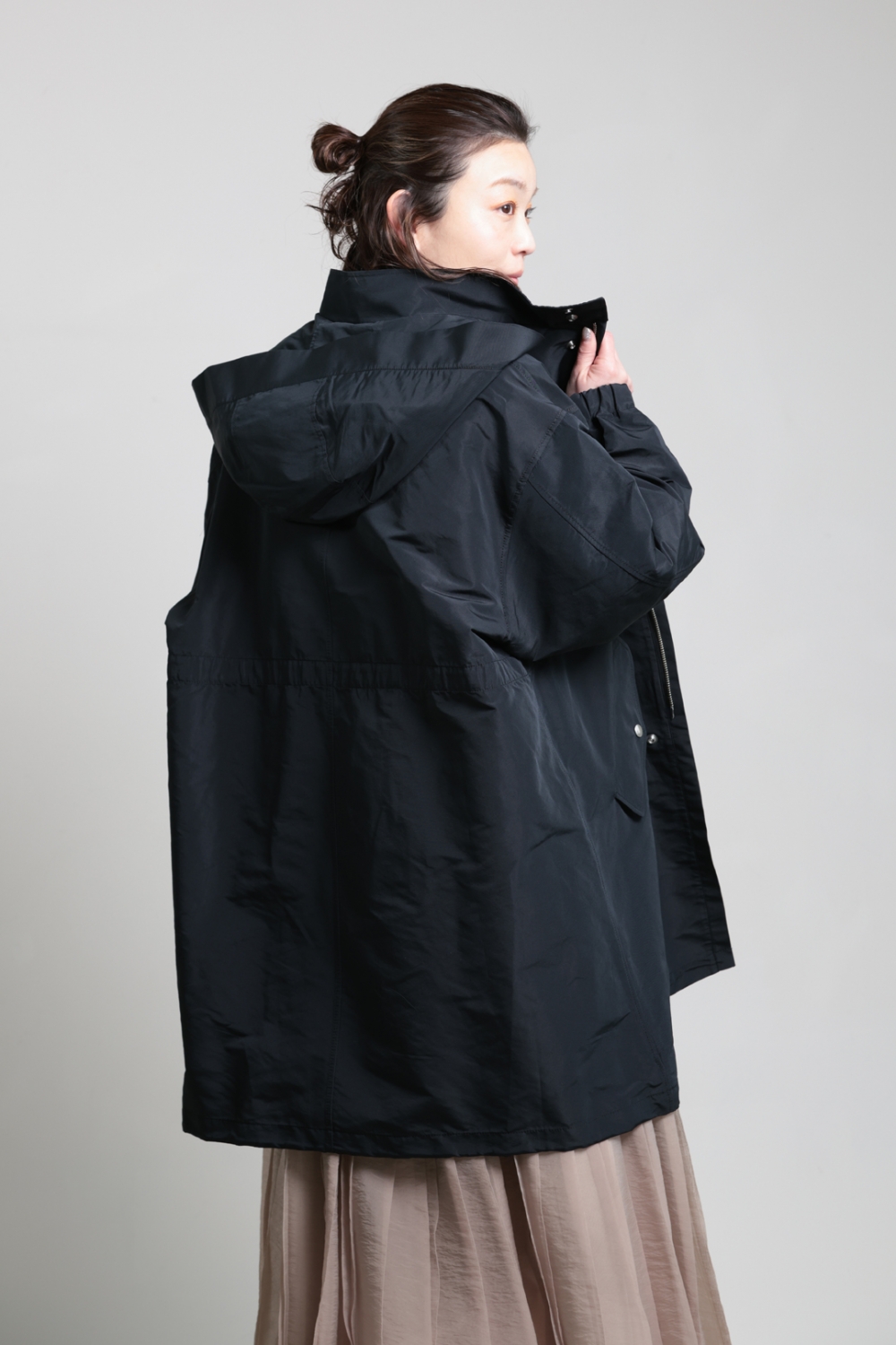 MACPHEE(マカフィ) ライトメモリーグログラン モッズコート