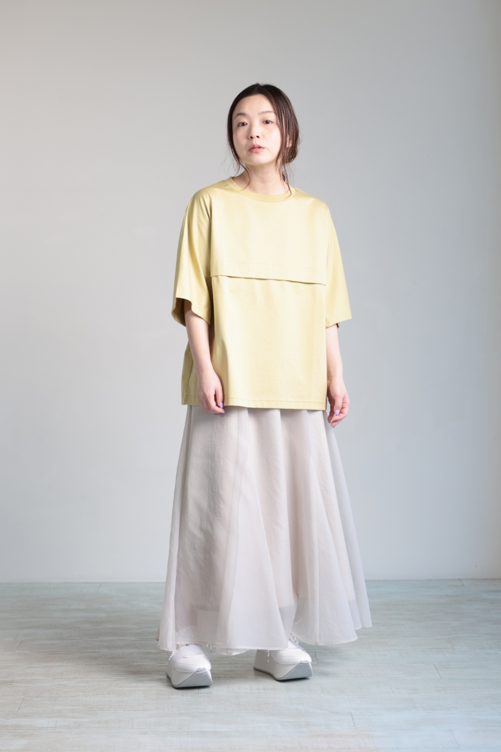 siwaly fluid シワリーフルイド　ロングジレ　エコファー　ベスト SIWALY fluid(シワリーフルイド) Bustier Vest - YAMAROKU