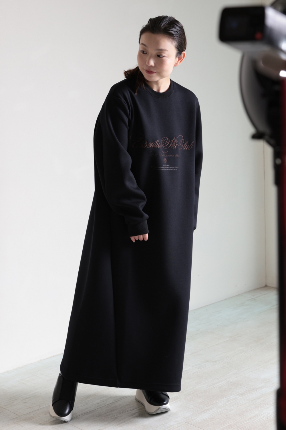 ダブルスタンダードクロージング⭐️黒ワンピース DOUBLE STANDARD CLOTHING（ダブルスタンダードクロージング）の