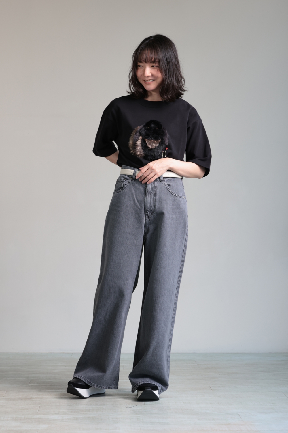 新品　MUVEIL ミュベール　チノパン　パンツ　リボン　Mサイズ MUVEIL(ミュベール) リボンデニムパンツ！！ | YAMAROKU New Arrival
