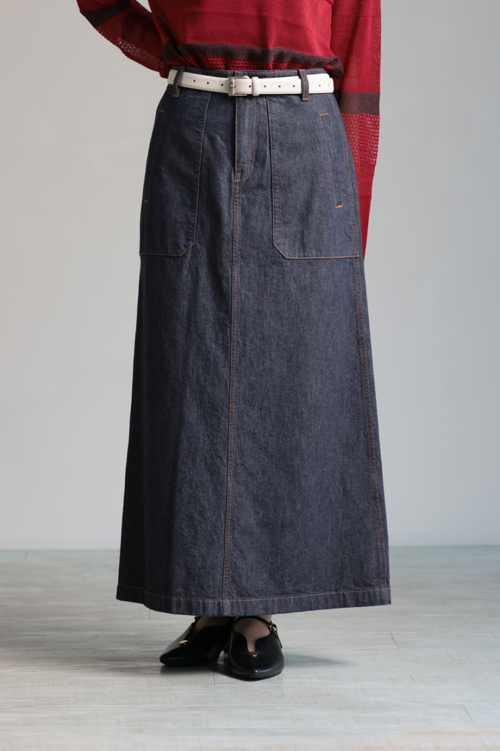 Theory(セオリー) Awning Stripe Fixed Sleeve Shirt ＆ MOD DENIM UTL