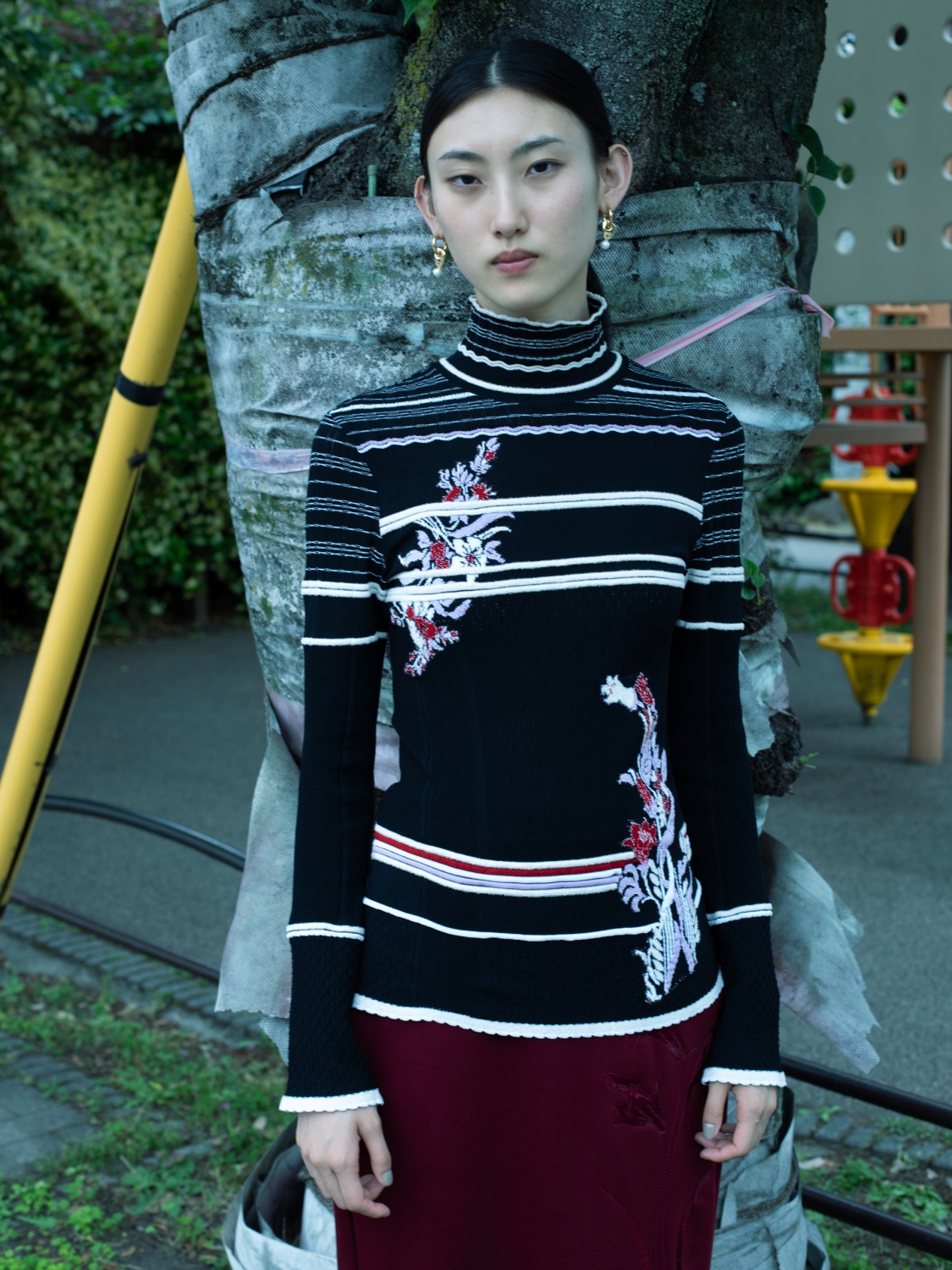 米津玄師 FLOWER FALL ナイロンバッグ