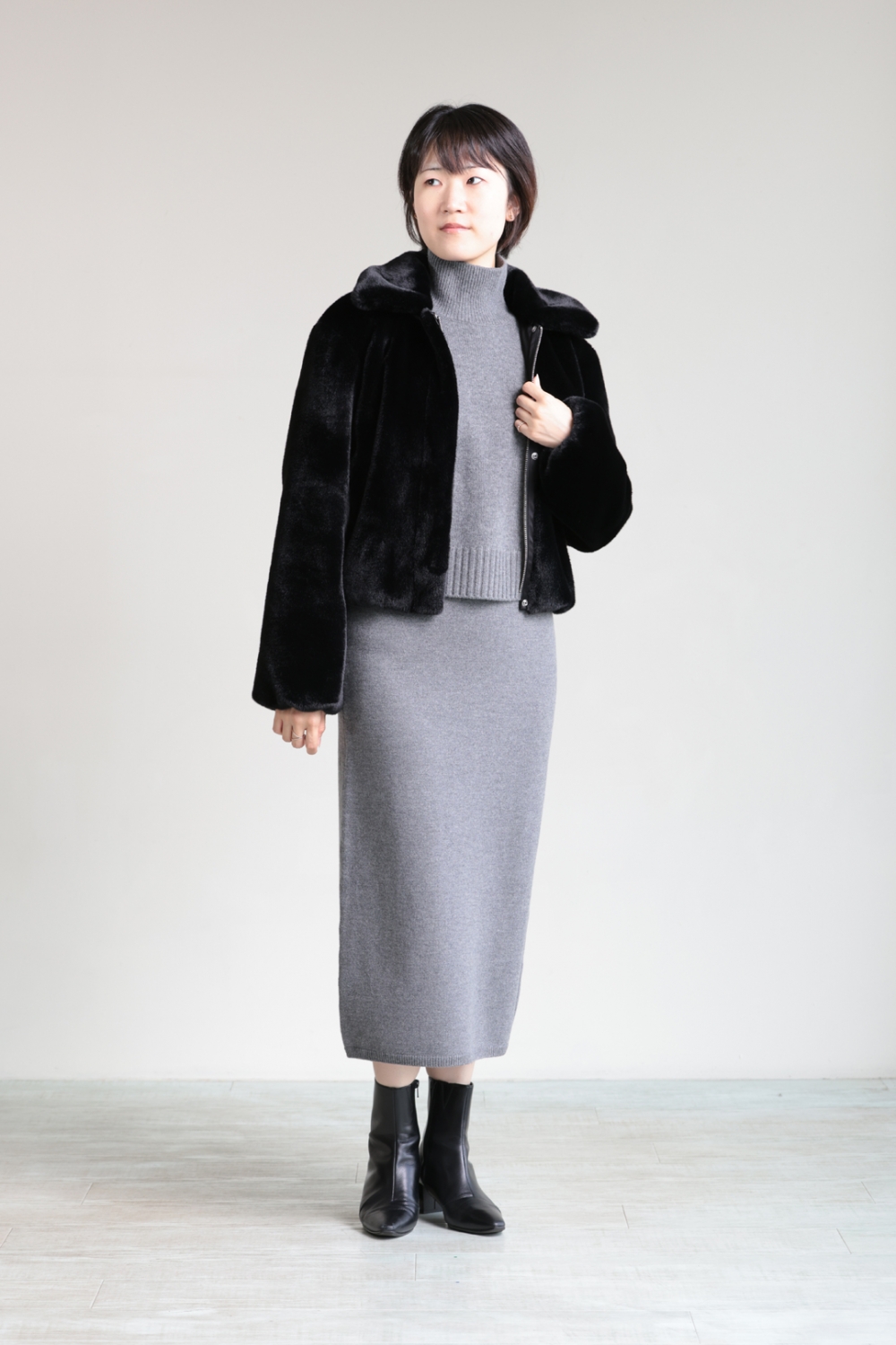 Theory(セオリー) Deluxe Faux Fur Faux Fur Coat！！ | YAMAROKU New