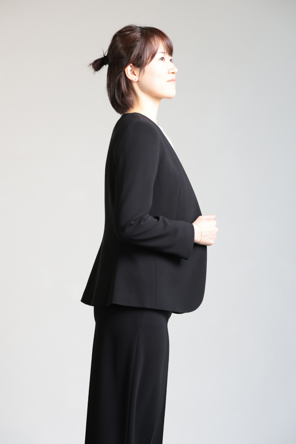 Theory　洗えるあったかウールパンツ（ブラック） Theory 洗えるあったかウールパンツ（ブラック） あったかボトムス特集