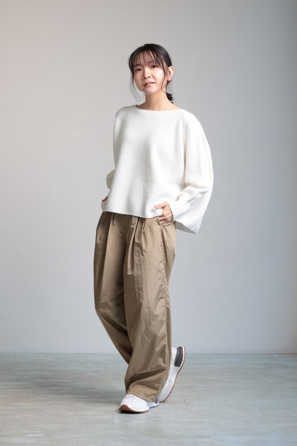 Ballsey モスステッチ ワイドプルオーバー モスステッチ ワイドプル