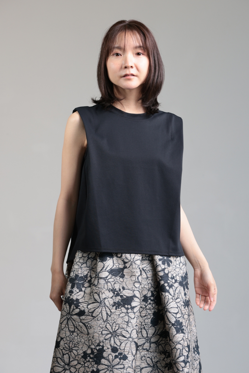 CEaRET FROM araara(シーレット) Sleeveless Short T-shirt