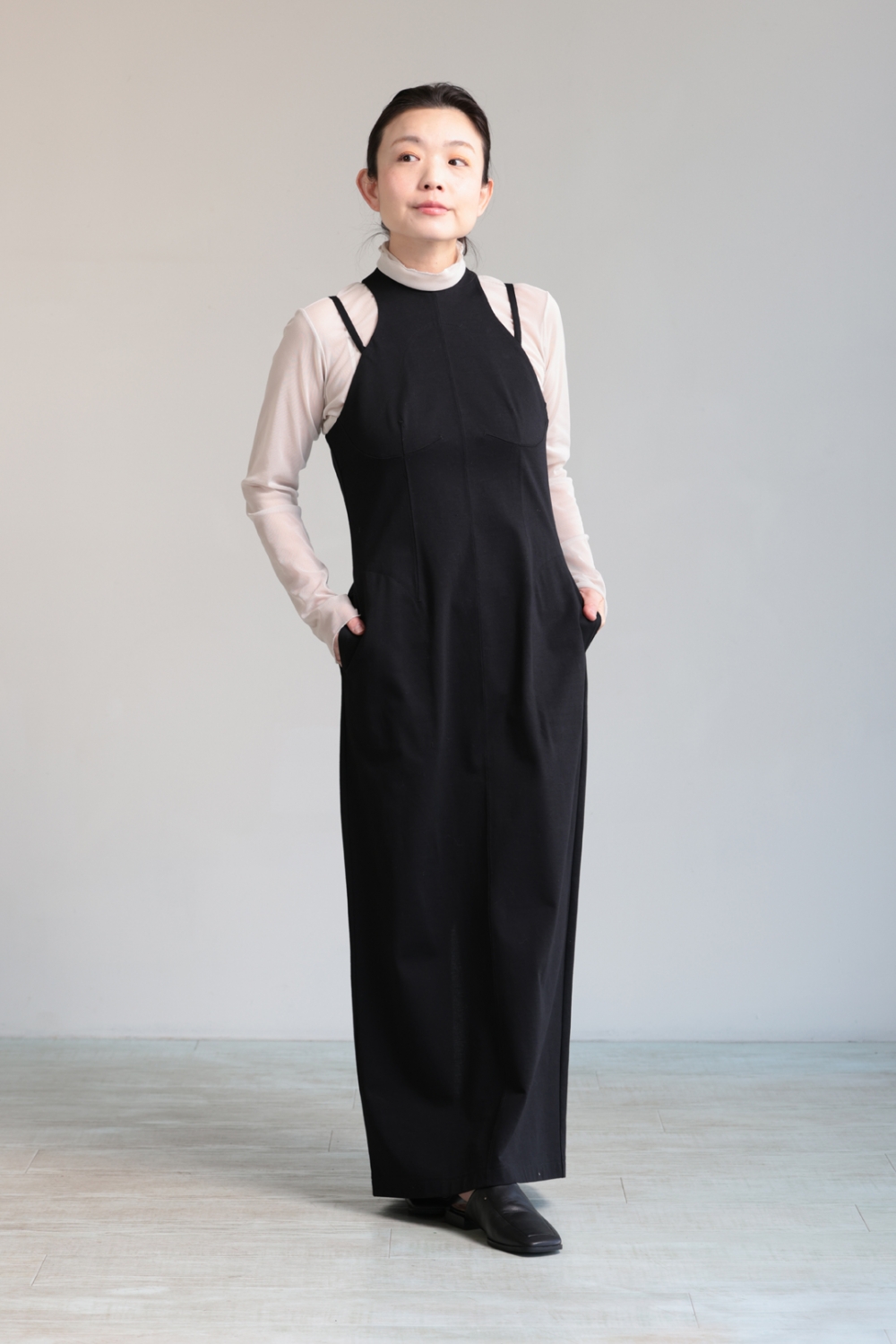 Mame Kurogouchi マメ　Cotton Jersey Top Mame Kurogouchi【マメクロゴウチ】正規取り扱い店、通販可能 ON LINE