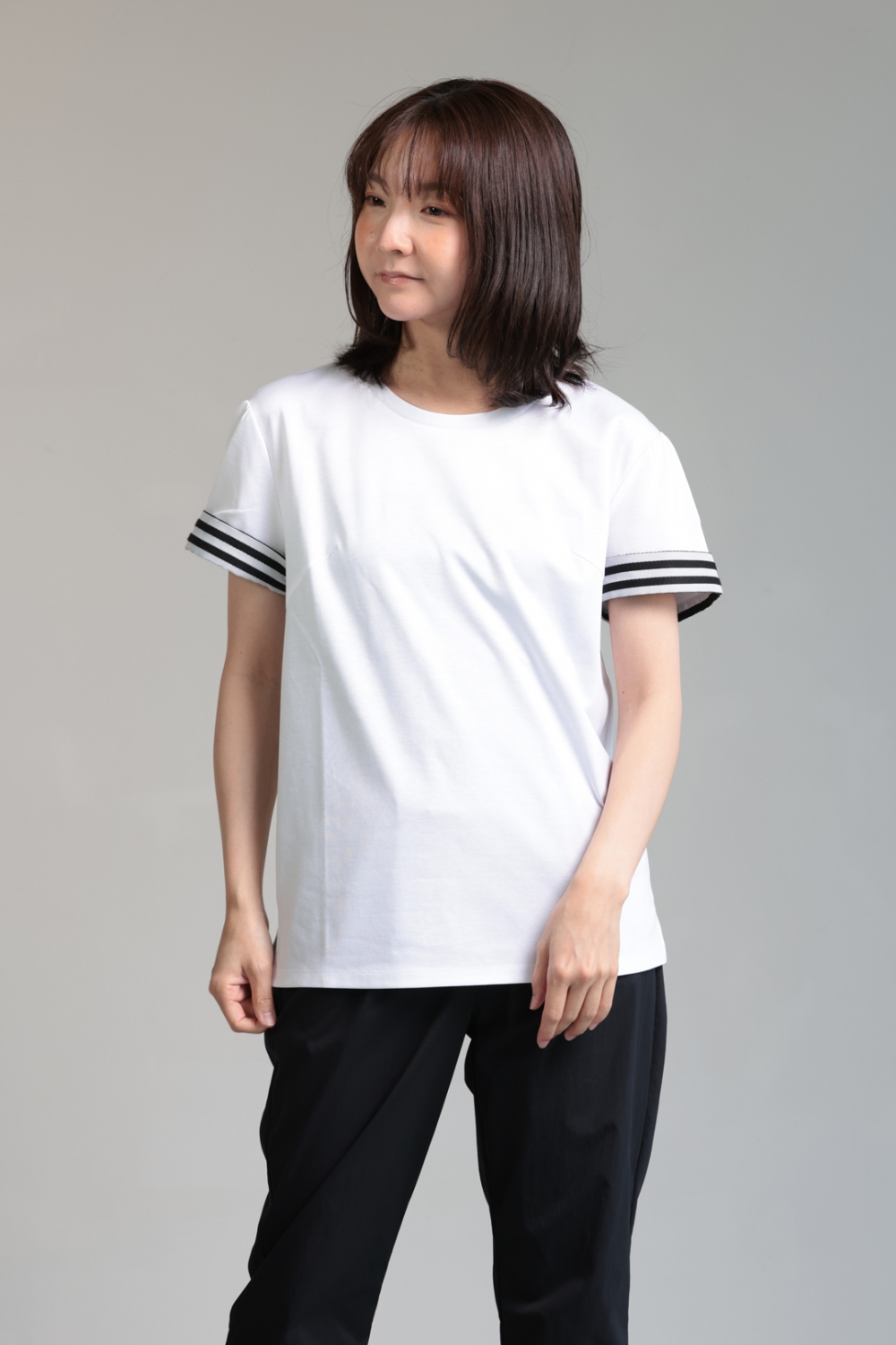 BORDERS at BALCONY(ボーダーズアットバルコニー) BACK BORDER DRESS