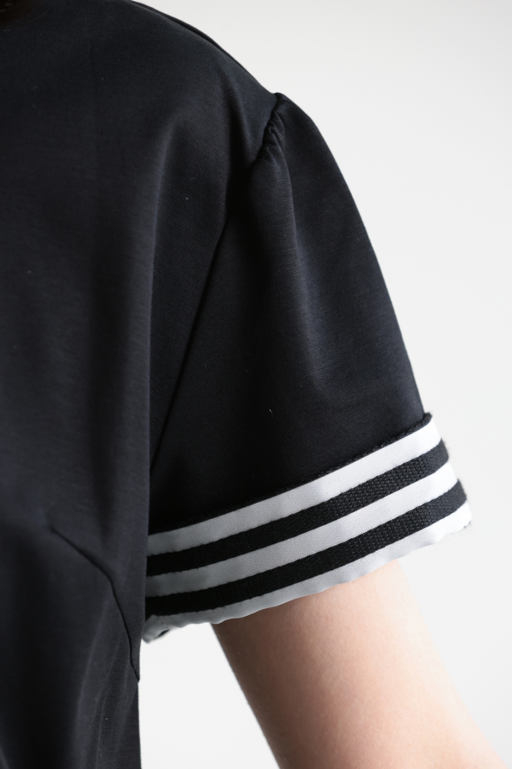 BORDERS at BALCONY(ボーダーズアットバルコニー) BACK BORDER DRESS