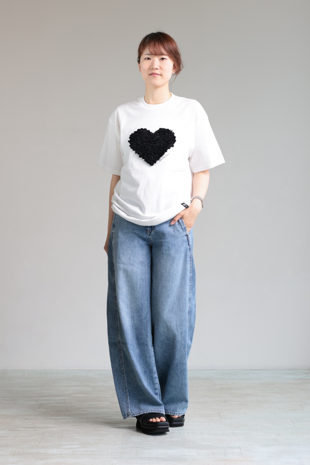新品ダブルスタンダードクロージング　Tシャツ　クマ　デカロゴ　ゆるだぼ 新品ダブルスタンダードクロージング Tシャツ クマ デカロゴ ゆるだぼ